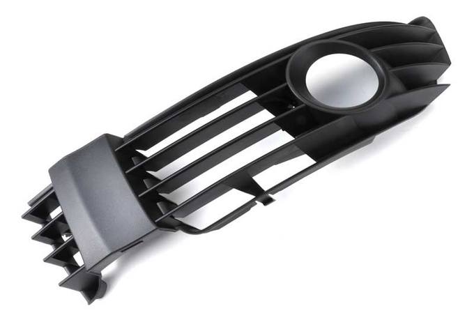 VW Foglight Grille - Driver Side (Satin Black) 3B0853665LB41